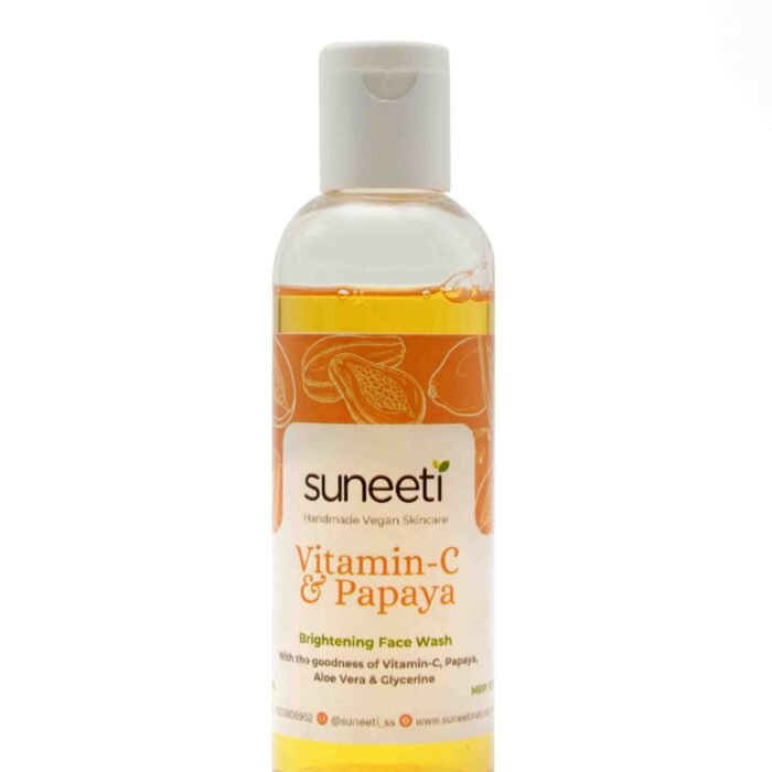 organic vit c pappaya facewash