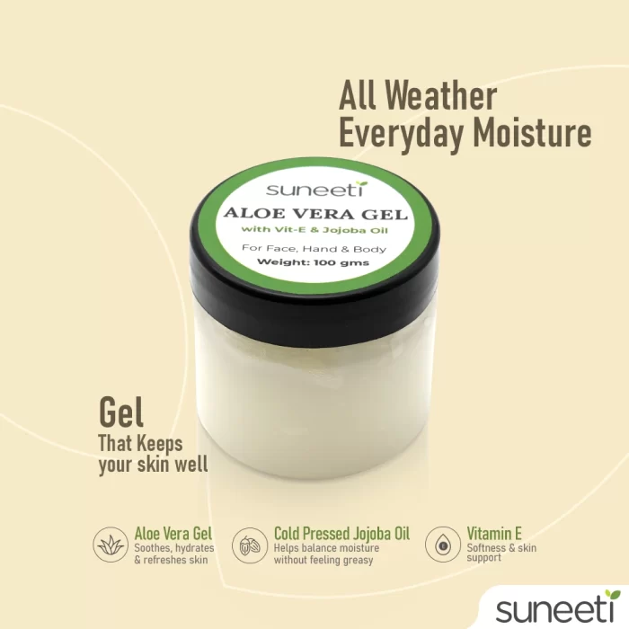Aloe Gel with Jojoba Oil