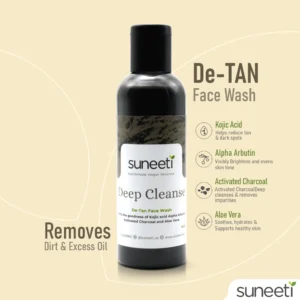 Deep Cleanse Facewash – Instant Oil & Tan Removal Cleanser