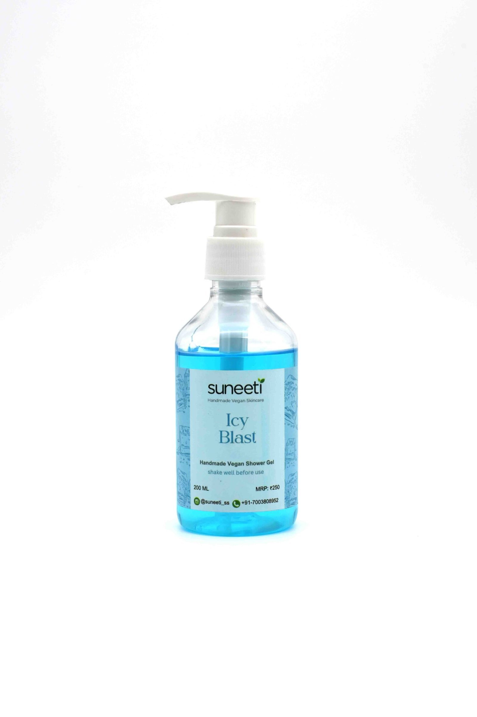 ICY BLAST Menthol Shower Gel 200ml
