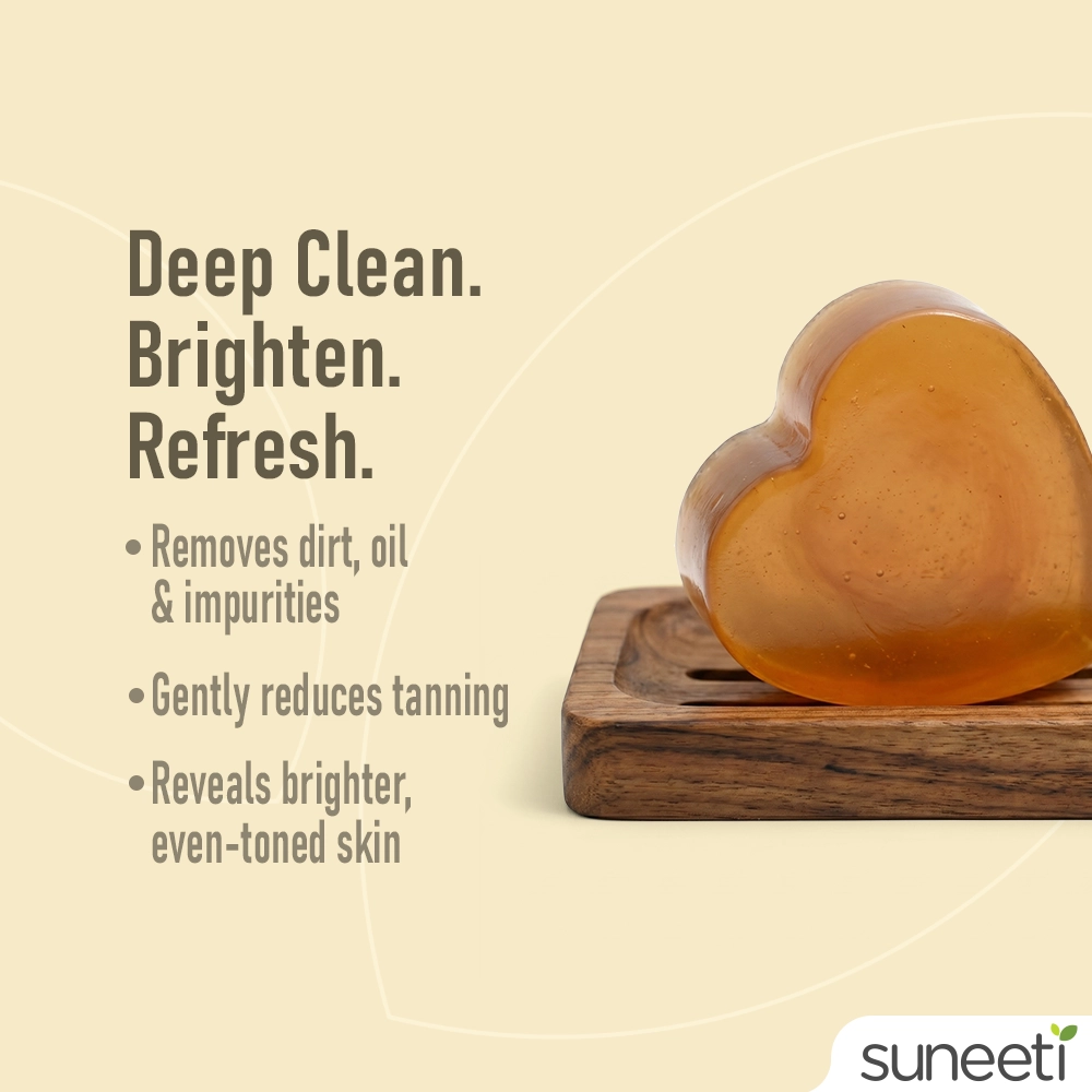 De-Tan Glow Soap – Removes Tan, Brightens Skin & Evens Tone - Image 2